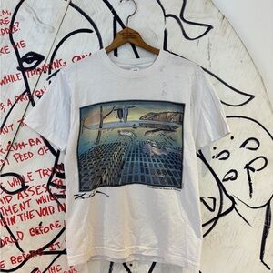 Vintage 90s Salvador Dali Museum Artwork T Shirt